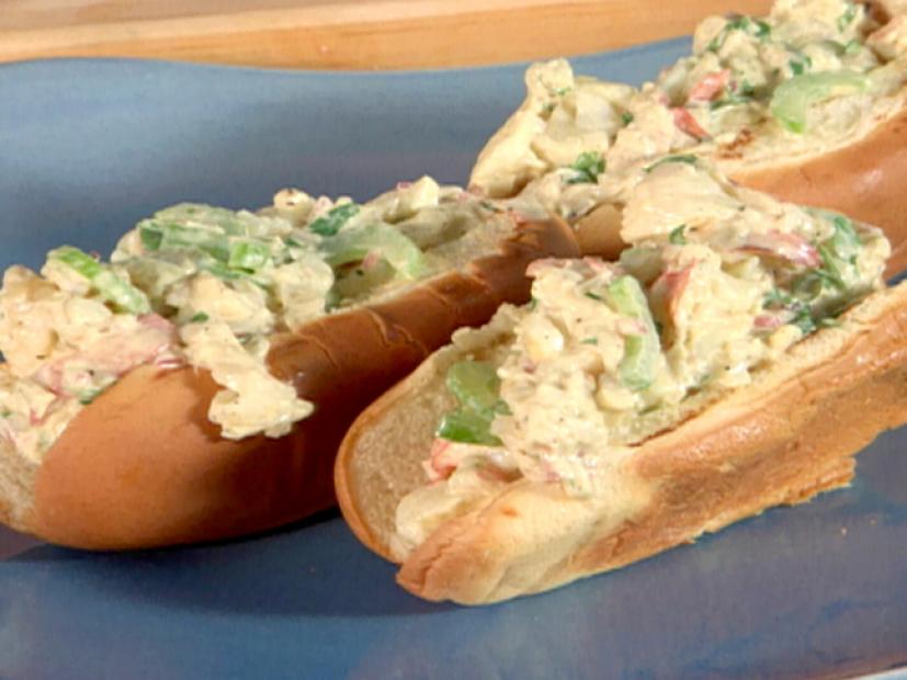 Lobster Rolls with Curry Mayonnaise : Recipes : Cooking Channel Recipe ...