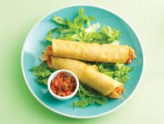 Cooking Channel serves up this Exploding Chicken Taquitos recipe from Lisa Lillien plus many other recipes at CookingChannelTV.com
