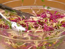 Cooking Channel serves up this Latin Cabbage and Corn Salad recipe from Dave Lieberman plus many other recipes at CookingChannelTV.com