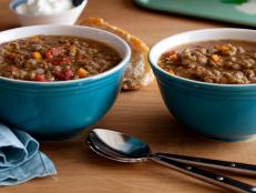 Cooking Channel serves up this Lentil Soup recipe from Alton Brown plus many other recipes at CookingChannelTV.com