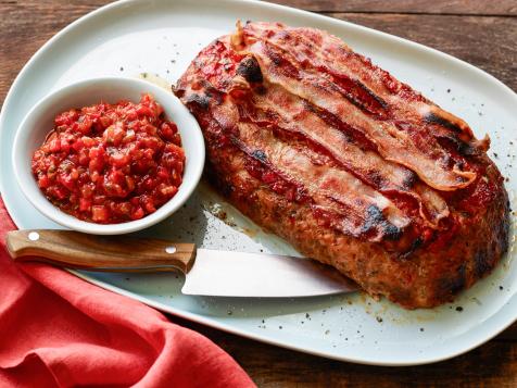 Dad's Meatloaf with Tomato Relish