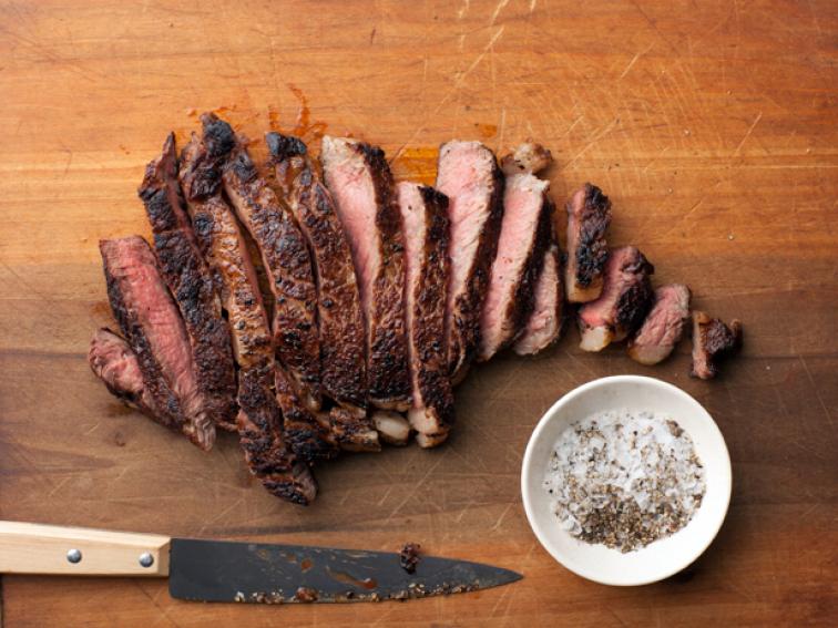 Pan-Seared Rib-Eye : Recipes : Cooking Channel Recipe | Alton Brown ...