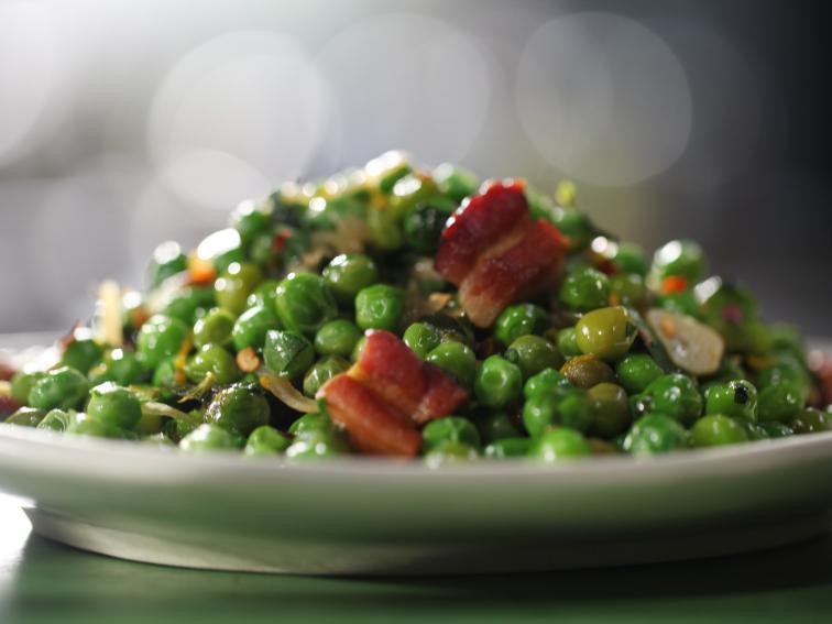 Peas and Bacon Recipes Cooking Channel Recipe Michael Symon Cooking Channel