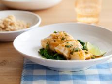 Cooking Channel serves up this Thai-Style Halibut with Coconut-Curry Broth recipe from Ellie Krieger plus many other recipes at CookingChannelTV.com