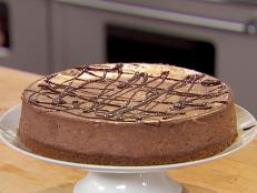 Cooking Channel serves up this Chocolate Espresso Cheesecake with Ganache recipe  plus many other recipes at CookingChannelTV.com