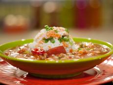 Cooking Channel serves up this Everything Gumbo recipe from Rachael Ray plus many other recipes at CookingChannelTV.com