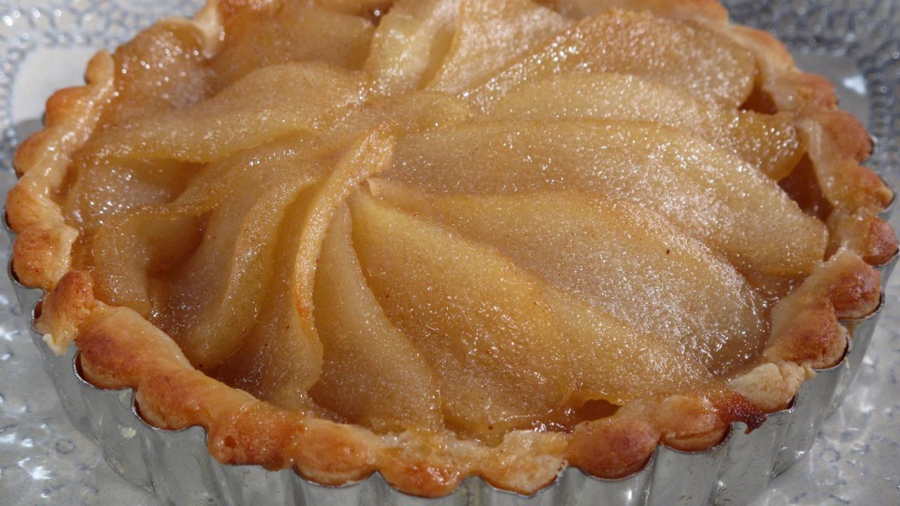 Pear and Almond Tartlets