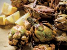 Cooking Channel serves up this Fried Artichokes recipe  plus many other recipes at CookingChannelTV.com