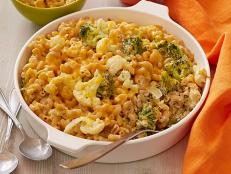 Cooking Channel serves up this Broccoli and Cauliflower Gratin Mac n Cheese recipe from Rachael Ray plus many other recipes at CookingChannelTV.com