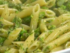 Cooking Channel serves up this Asparagus and Pistachio Pesto Pasta recipe from Rachael Ray plus many other recipes at CookingChannelTV.com