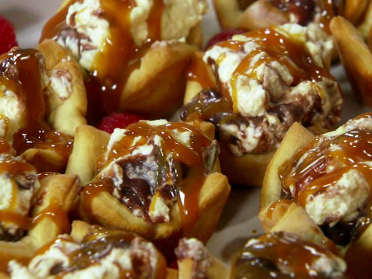 Caramel Swirl Cream Puffs Recipes Cooking Channel Recipe Cooking