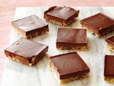 Cooking Channel serves up this Peanut Butter Crispy Bars recipe  plus many other recipes at CookingChannelTV.com