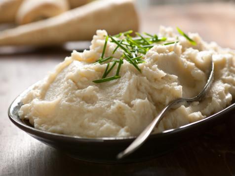 Mashed Parsnips and Potatoes