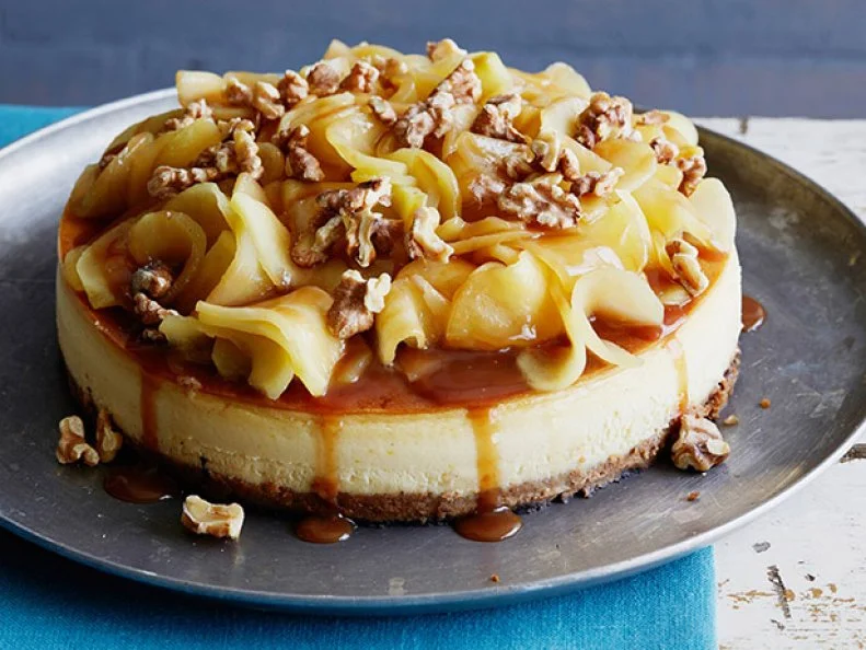 Bobby Flay's Caramel Apple Cheesecake