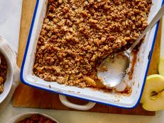 Cooking Channel serves up this Apple Crumble recipe from Dave Lieberman plus many other recipes at CookingChannelTV.com