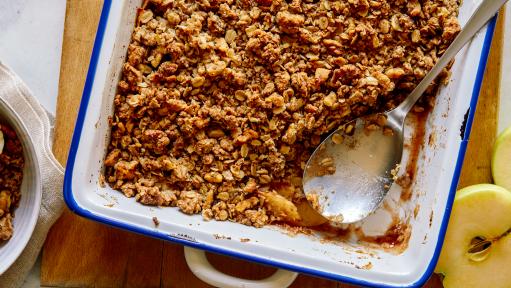 Foodie shares easy apple crumble recipe that uses only 2 ingredients & is  made in less than 20 minutes in the Air fryer