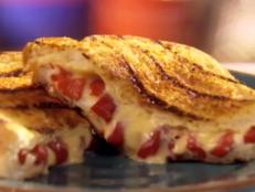 Cooking Channel serves up this Fancy 5-Minute Grilled Cheese recipe  plus many other recipes at CookingChannelTV.com