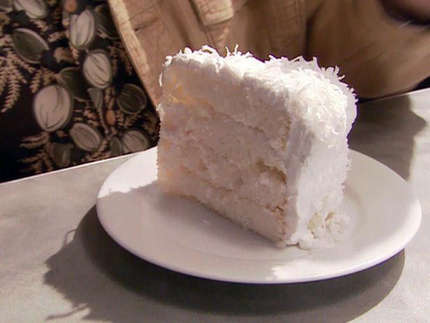 Coconut Cake with 7-Minute Frosting Recipe | Alton Brown | Cooking Channel