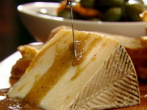 Manchego with Honey Brown Butter Sauce