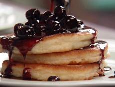 Cooking Channel serves up this Cakey Buttermilk Pancakes recipe from Aida Mollenkamp plus many other recipes at CookingChannelTV.com