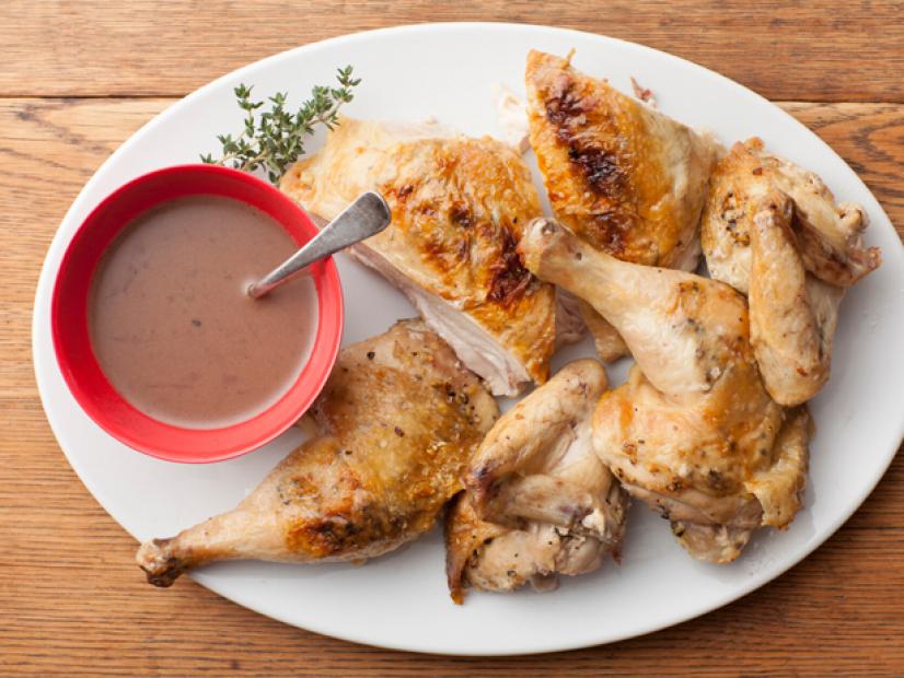 Alton Brown's Broiled Butterflied Chicken