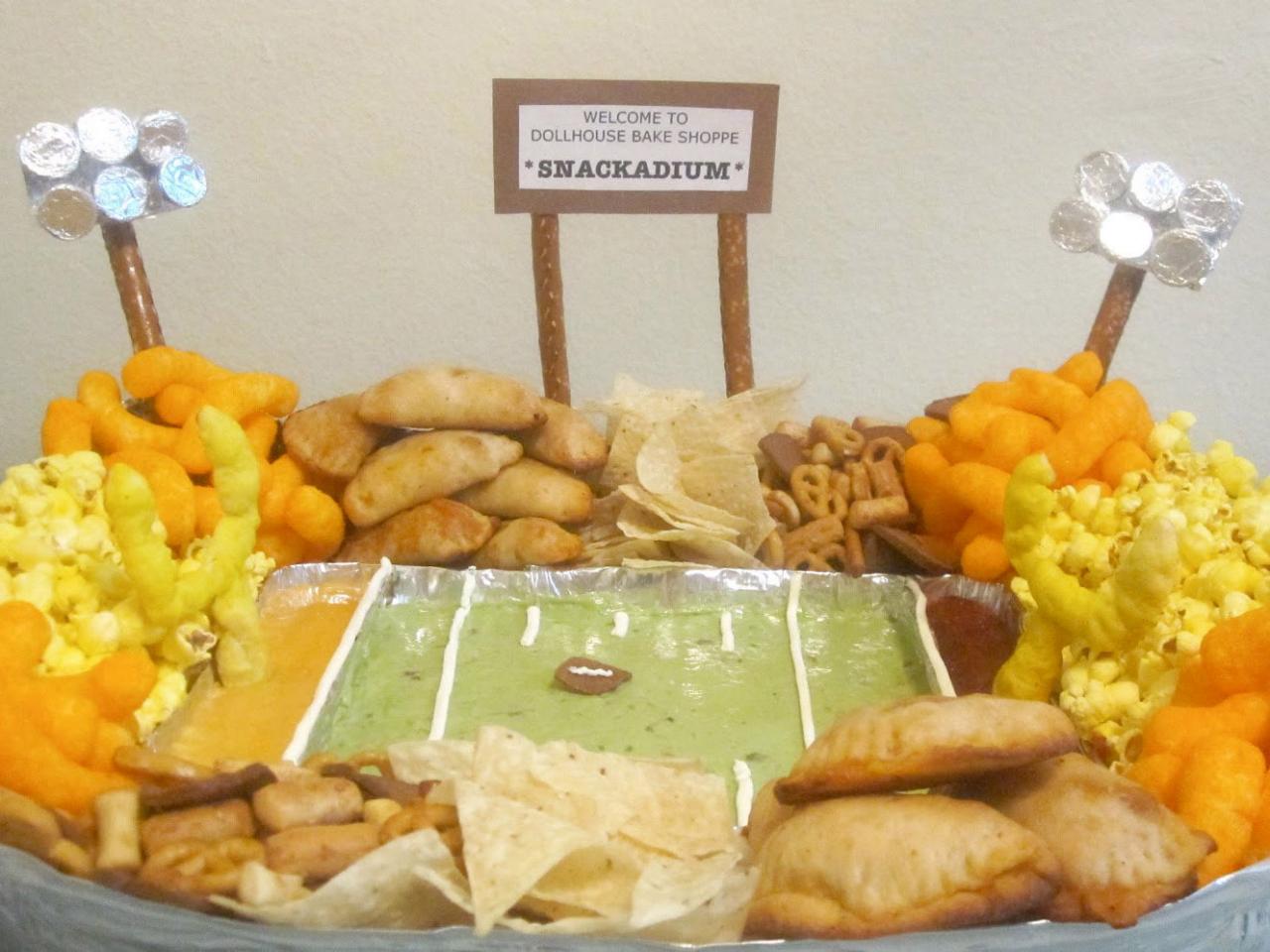 Super Bowl Food Stadiums : 10 Edible Football Stadiums : Cooking Channel