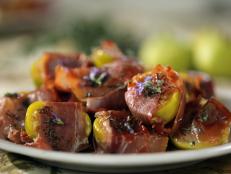 Cooking Channel serves up this Prosciutto-Wrapped Figs recipe  plus many other recipes at CookingChannelTV.com
