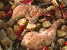 Cooking Channel serves up this One-Pan Chicken recipe from Nigella Lawson plus many other recipes at CookingChannelTV.com