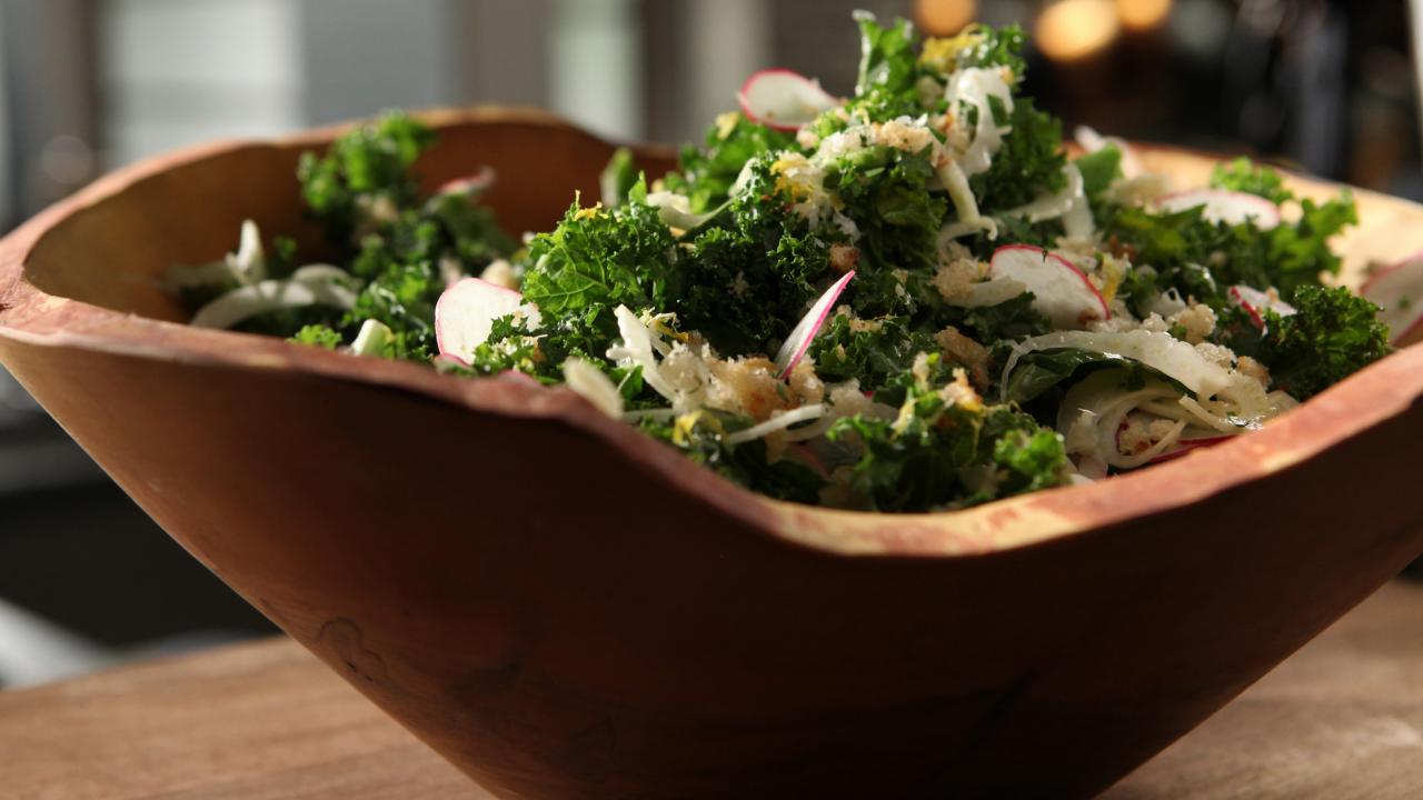 Michael's Kale "Caesar" Salad