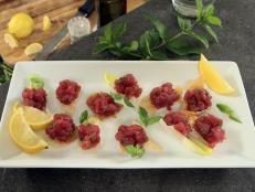 Cooking Channel serves up this Tuna Tartare recipe from Debi Mazar and Gabriele Corcos plus many other recipes at CookingChannelTV.com