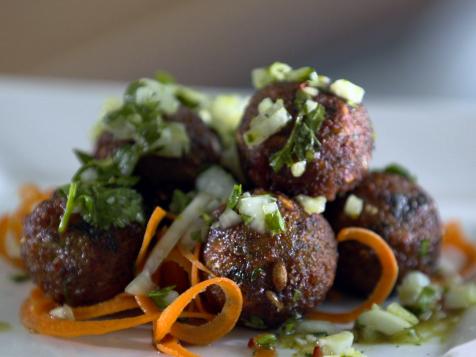 Zucchini-Pumpkin Seed Fritters