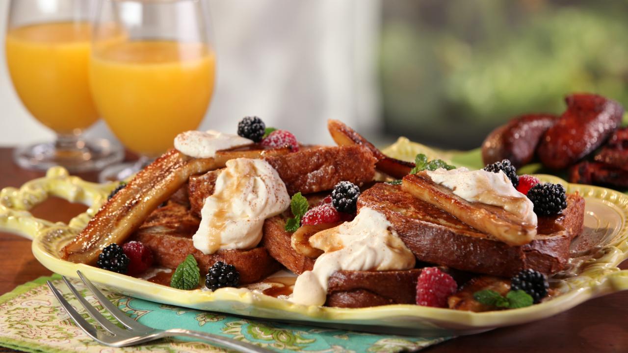 Bananas Foster Brunch Style