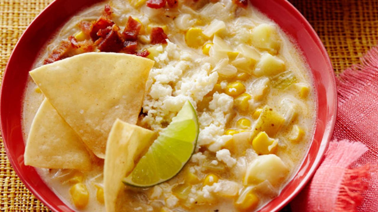 Mexican-Inspired Corn Chowder