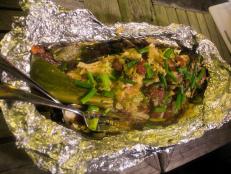 Cooking Channel serves up this Whole Grilled Parrot Fish recipe  plus many other recipes at CookingChannelTV.com
