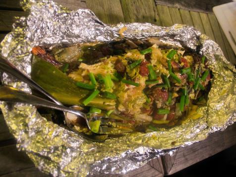 Whole Grilled Parrot Fish