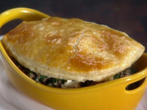 Greek Diner Meat and Spinach Pot Pies