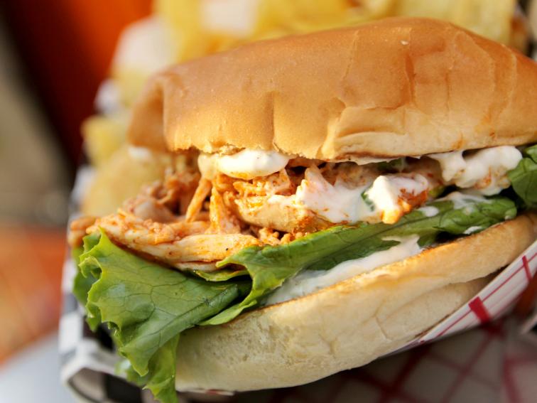Buffalo Chicken Sandwich Recipe Cooking Channel