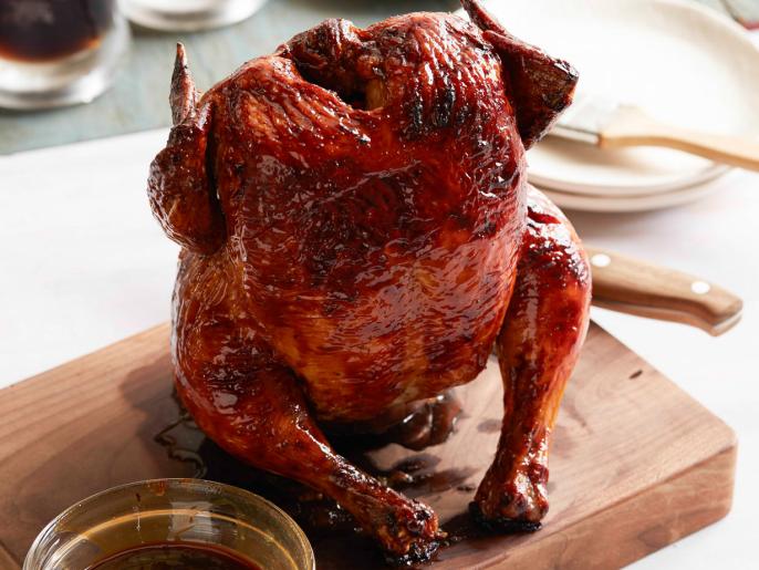 Tangy Root Beer Can Chicken Recipe Cooking Channel