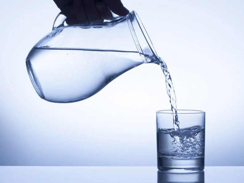 pouring water