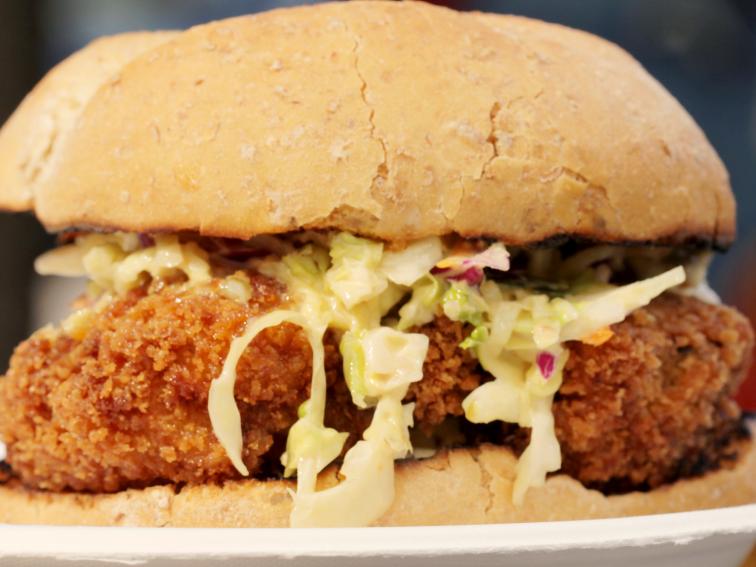 Crab Cake Po' Boy Recipe Cooking Channel