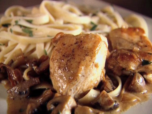 Chicken with Mustard Mascarpone Marsala Sauce Recipe 