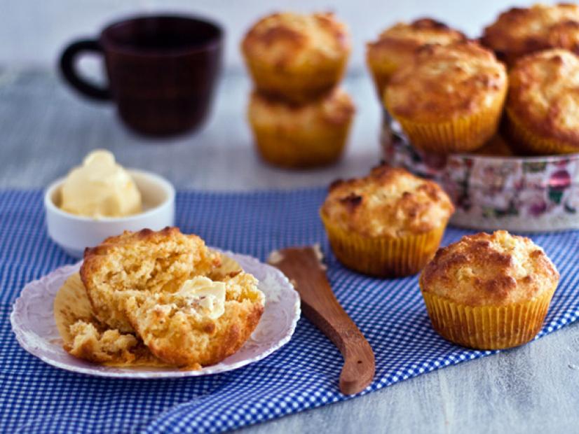 Cheddar Corn Muffins Recipe | Cooking Channel