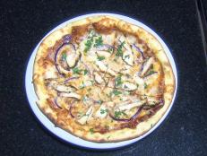 Cooking Channel serves up this BBQ Chicken Pizza recipe  plus many other recipes at CookingChannelTV.com