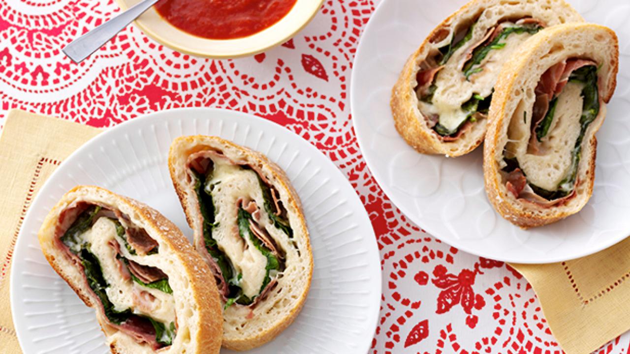 Kid-Friendly Rolled Pizza
