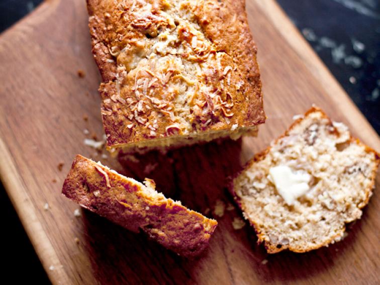Coconut Banana Bread Recipe Zoë François Cooking Channel