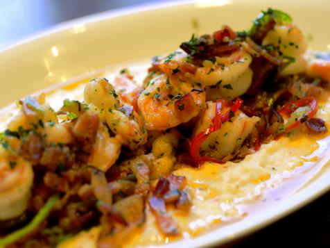 Local Three Shrimp and Grits