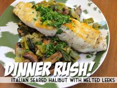 Cooking Channel's easy halibut recipe is light and springy, yet perfectly satisfying.