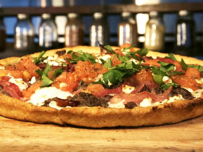 Lamb Kebab Pizza Recipe Cooking Channel