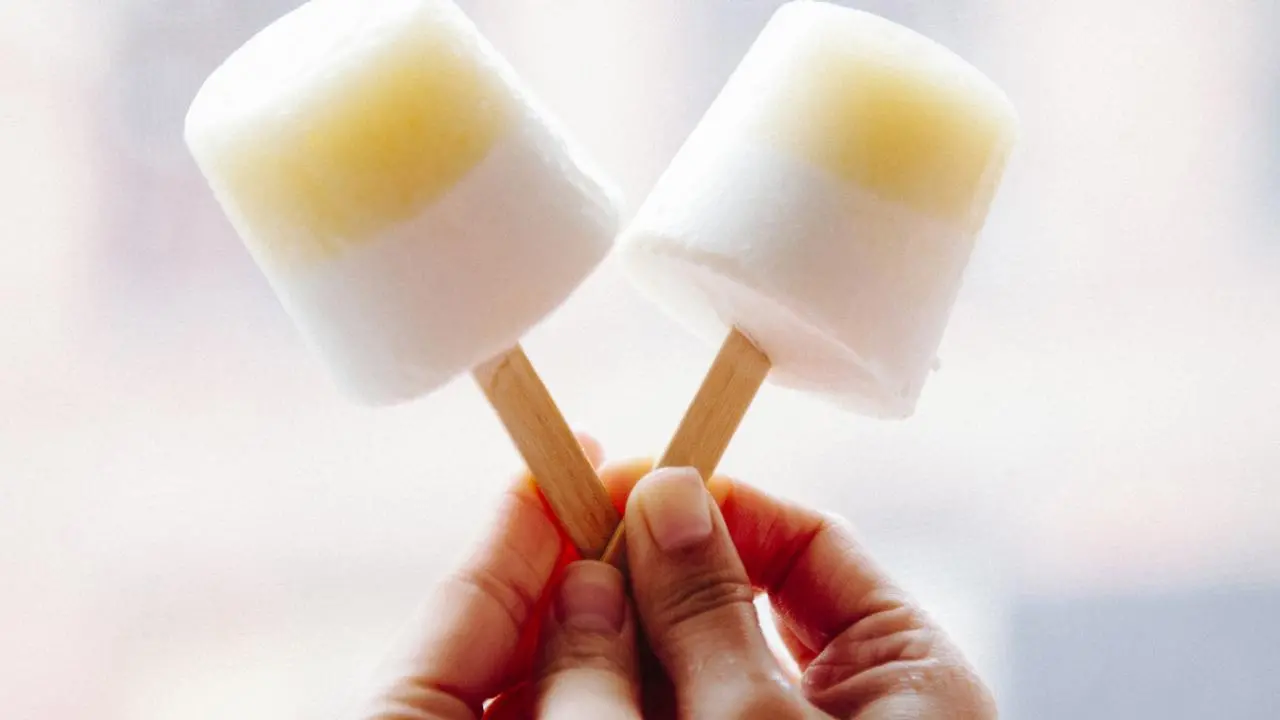 Pina Colada Popsicle Treats