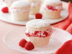 Cooking Channel serves up this Raspberry Cream Cupcakes recipe from Giada De Laurentiis plus many other recipes at CookingChannelTV.com
